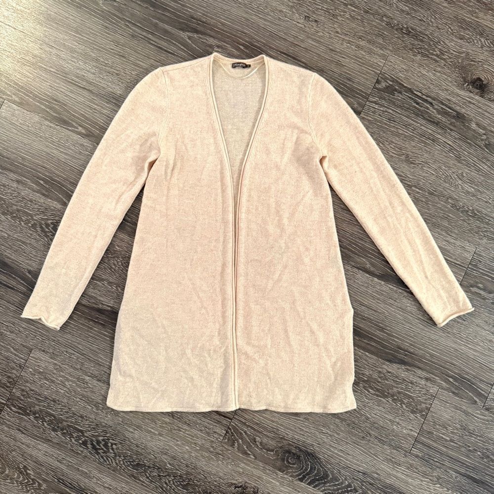 J. McLaughlin Cashmere Open Sweater
